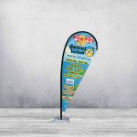 2.5m Tear Drop Flags