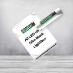 A2 LED Ultra Slim Black Lightbox Replacement Graphics