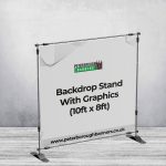 Backdrop Stand With Graphics (10ft x 8ft)