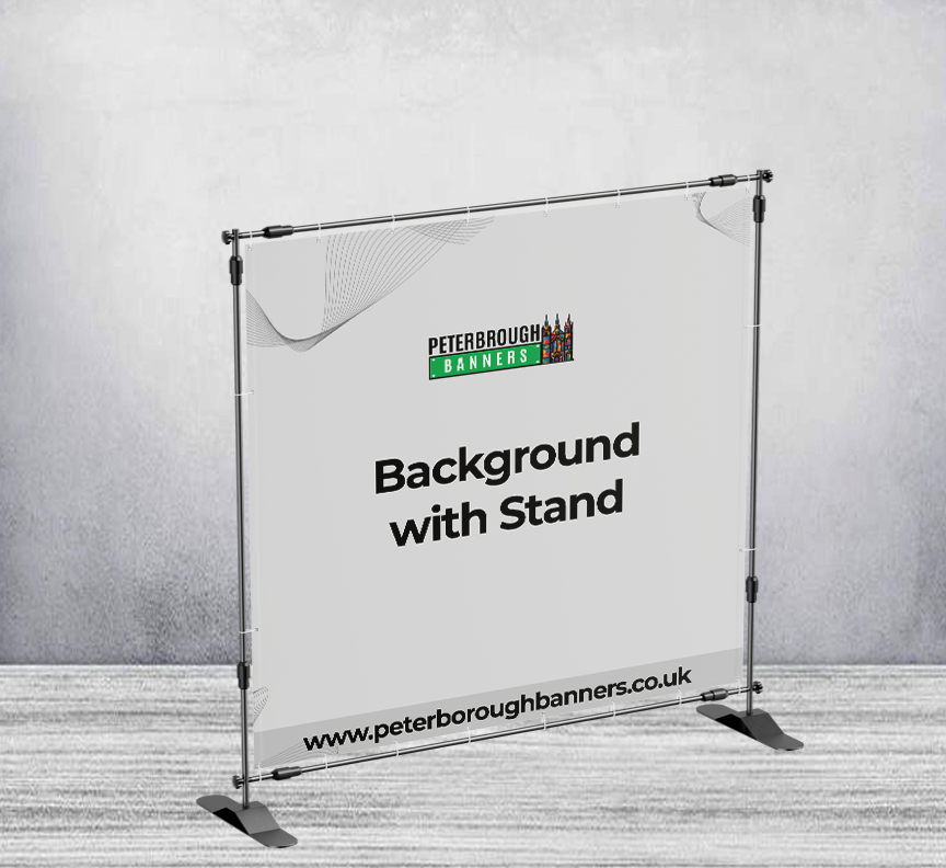 Background with Stand