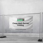Cheap Mesh Banner Printing