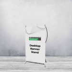 Desktop Banner Stand
