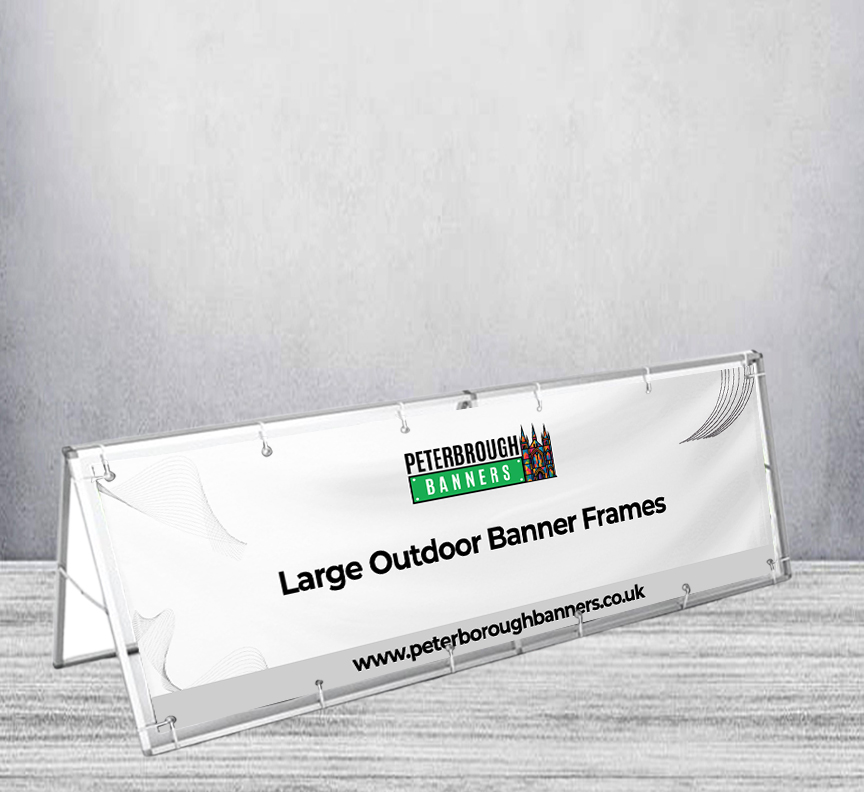 Large Outdoor Banner Frames