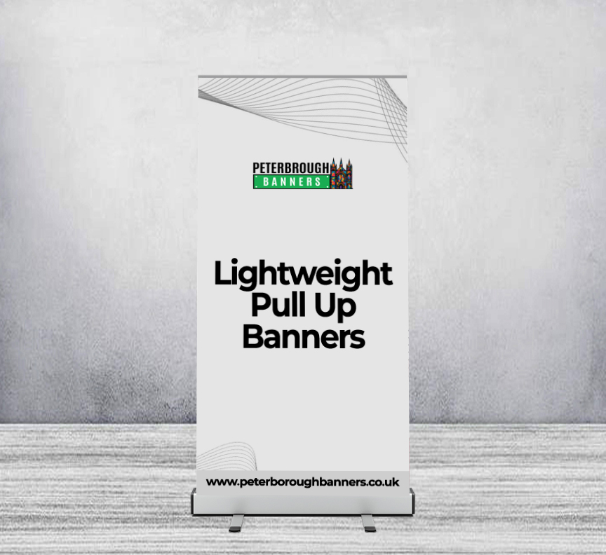 Lightweight Pull Up Banners