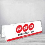 Outdoor A-Frame Banner Stand 3000mm x 1000mm (With Banner)