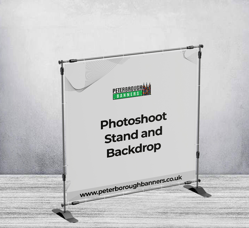 Photoshoot Stand and Backdrop