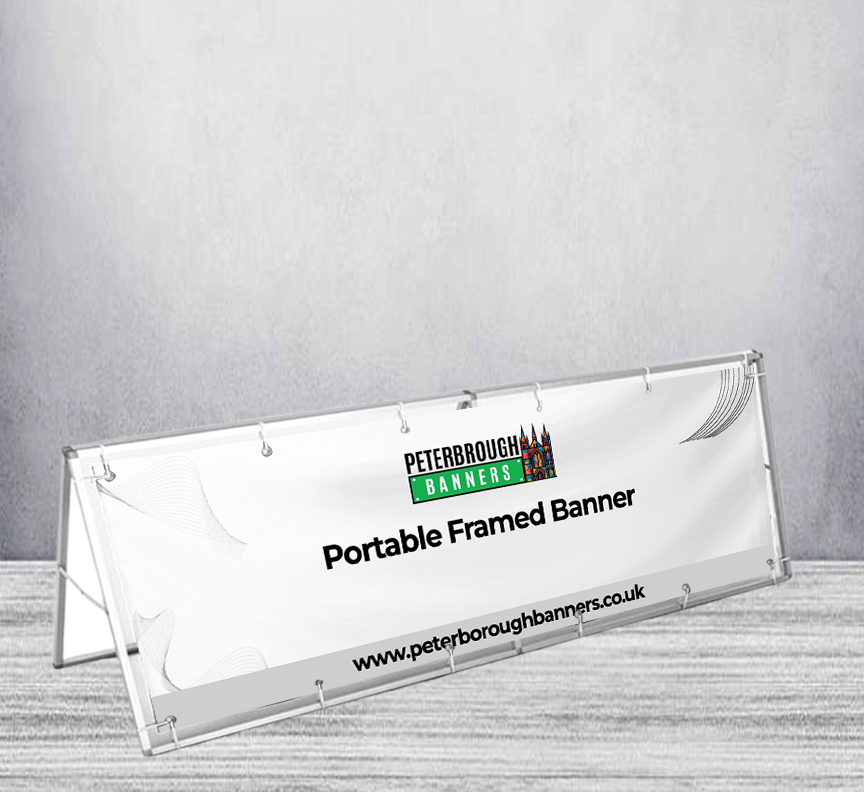 Portable Framed Banner